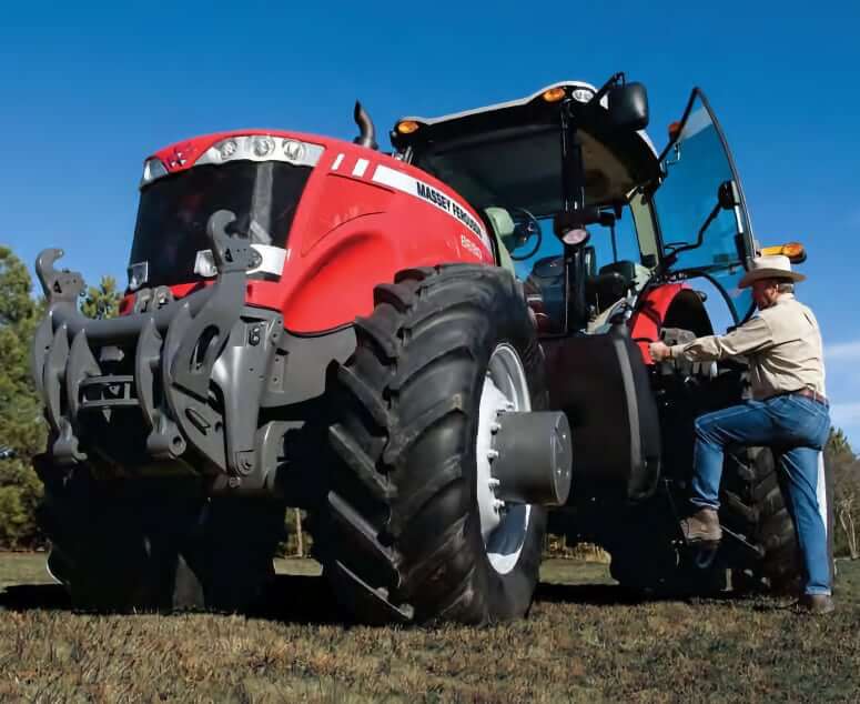 Massey Ferguson 8680 Tractor with Front 3-Point Hitch