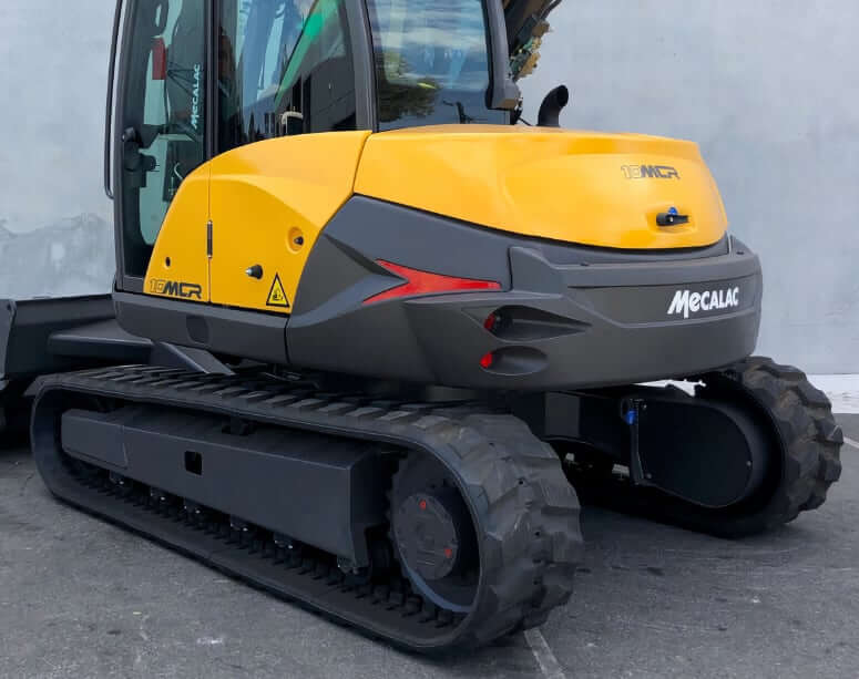 Mecalac 10MCR Mini Excavator Undercarriage Specs