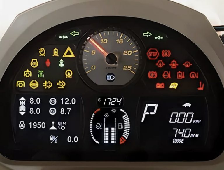 Massey Ferguson Dashboard Symbols, Indicators, Warning Lights & Gauges