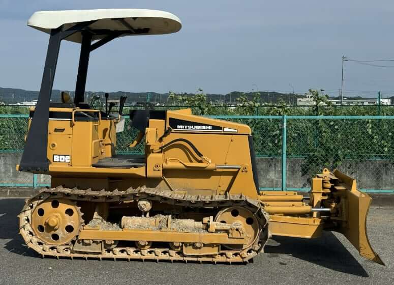 Mitsubishi BD2H Dozer Dimensions