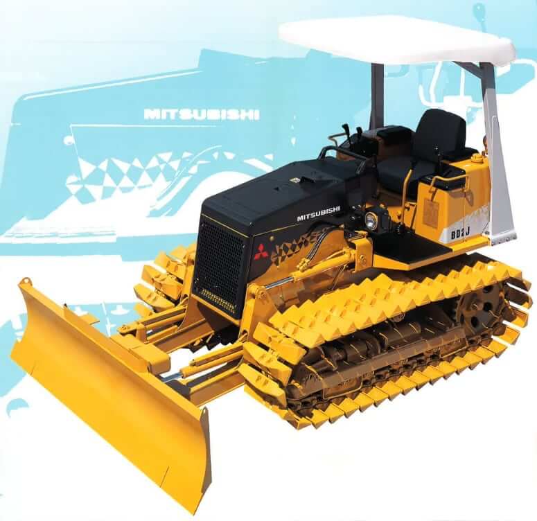Mitsubishi BD2J Dozer Weight