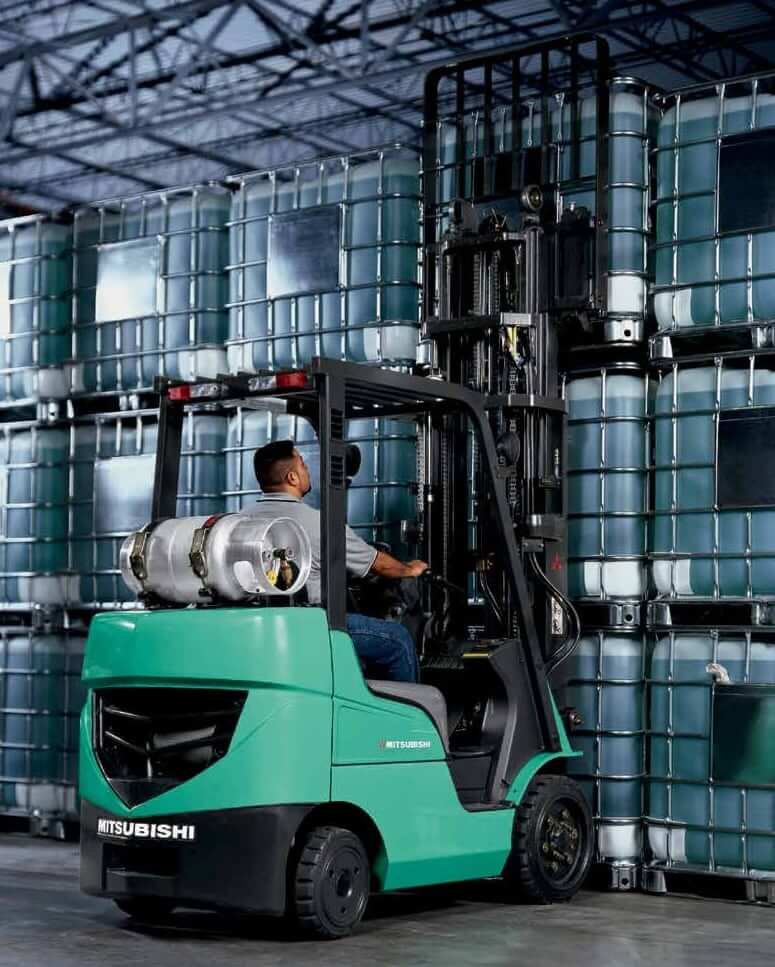 Mitsubishi FGC25N Forklift Lift Capacity