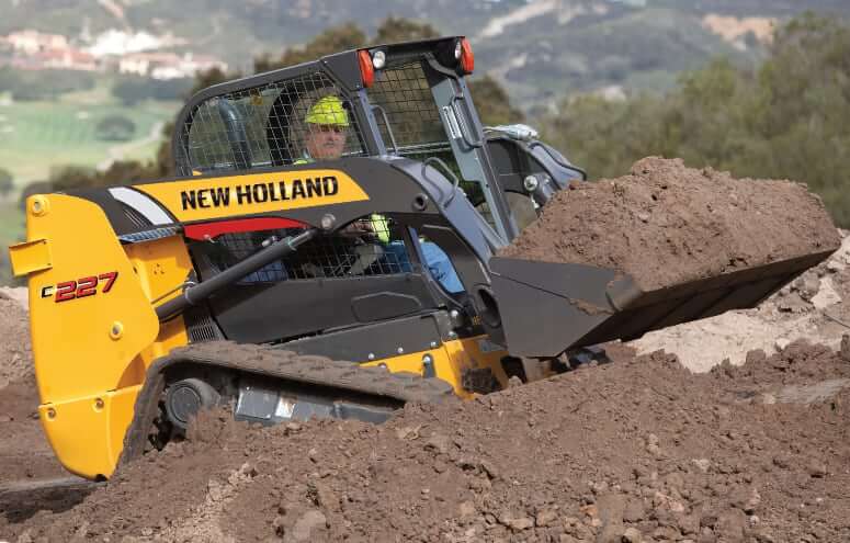 New Holland C227 Compact Track Loader Weight and Capacity