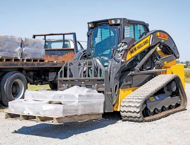 New Holland C332 Compact Track Loader Weight