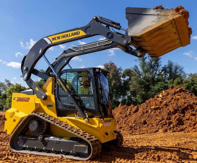 New Holland C362 Max Dump Height