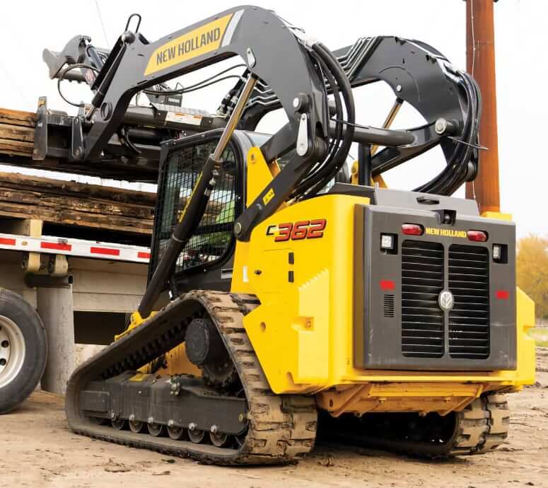 New Holland C362 Compact Track Loader with Counterweight