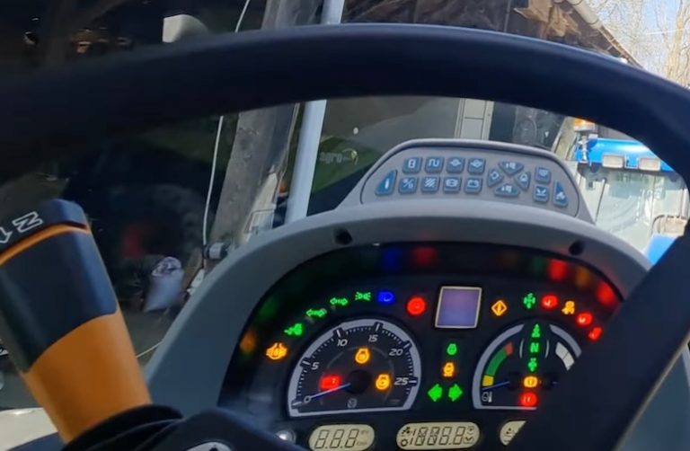 New Holland Dashboard Symbols, Indicators, Warning Lights & Gauges