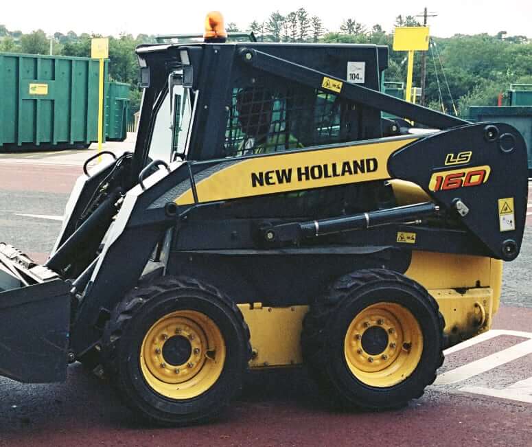 New Holland LS160 Skid Steer Loader Weight