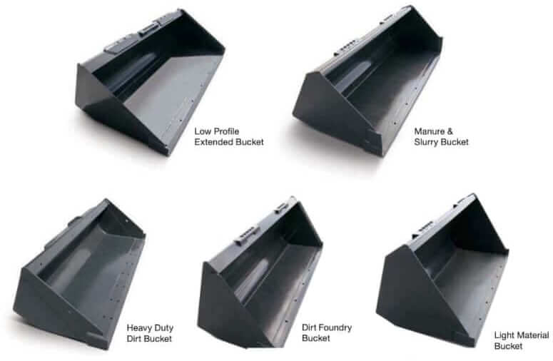 New Holland LS180 Skid Steer Loader Buckets