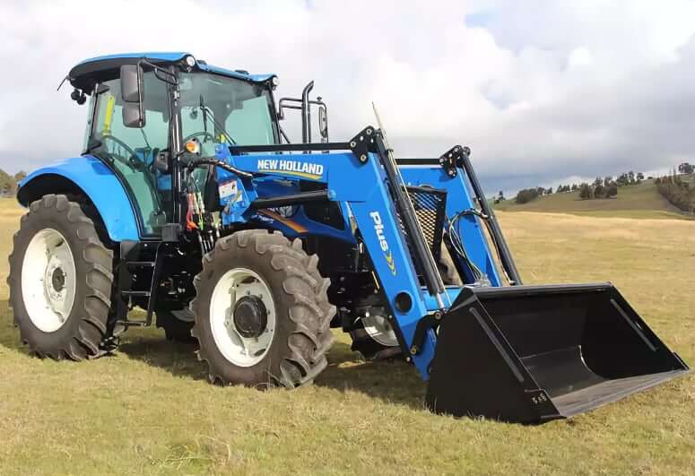 New Holland T5.105 Electro Command Tractor Front Loader