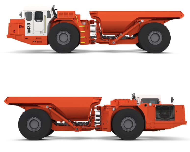 Sandvik Toro TH430 Underground Truck Weight
