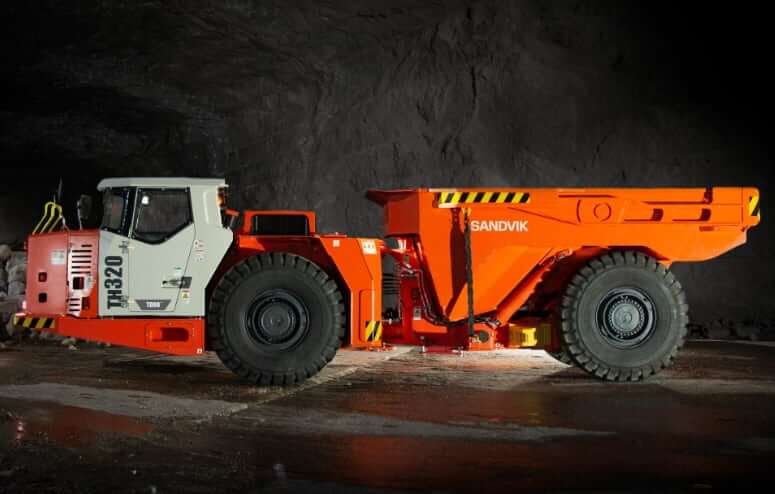 Sandvik Toro TH320 Underground Truck Specs