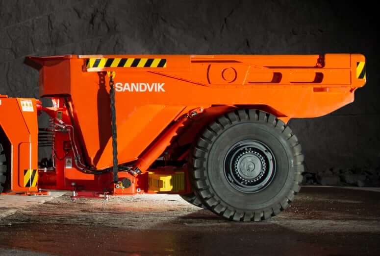 Sandvik Toro TH320 Underground Truck Weight