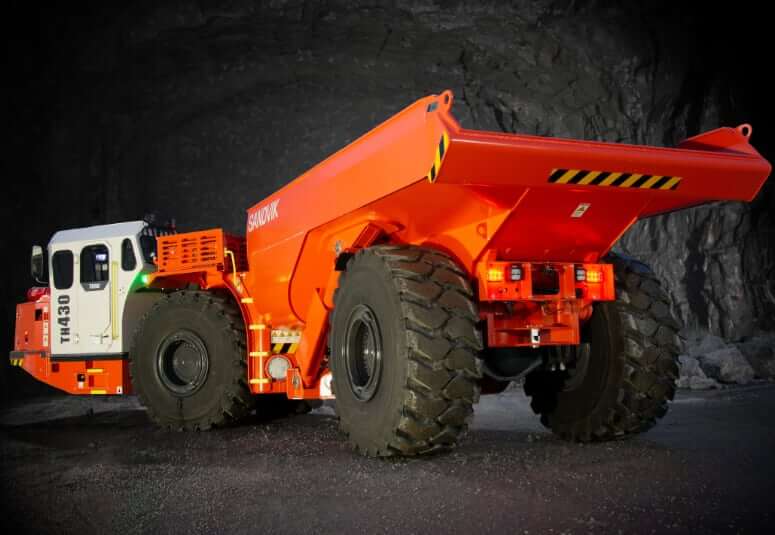 Sandvik Toro TH430 Underground Truck Capacity