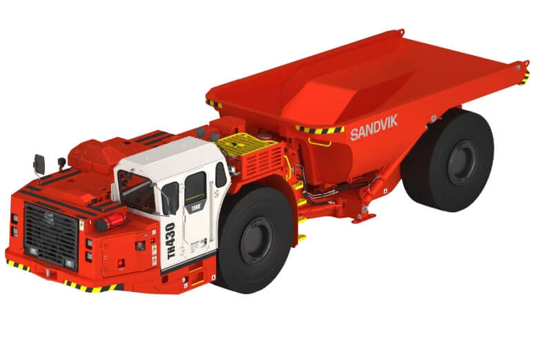 Sandvik Toro TH430 Underground Truck Specs