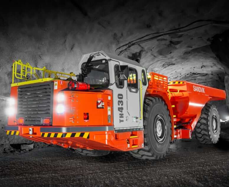 Sandvik Toro TH430 Underground Truck Transmission Specs