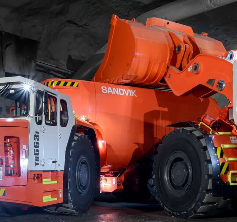 Sandvik Toro TH663i Underground Truck Capacity