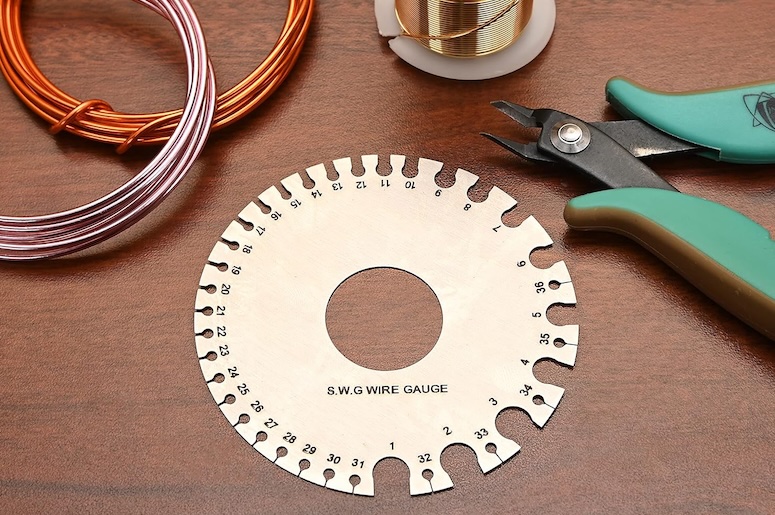 British Standard Wire Gauge (SWG) Sizer