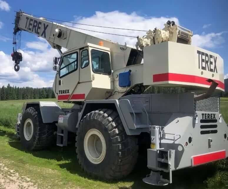 Terex RT450 Crane Specs and Capacities