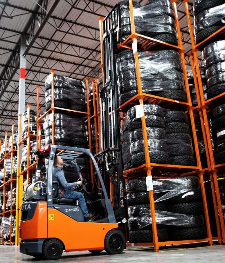 Toyota 8FGCU25 Forklift Max Lifting Height