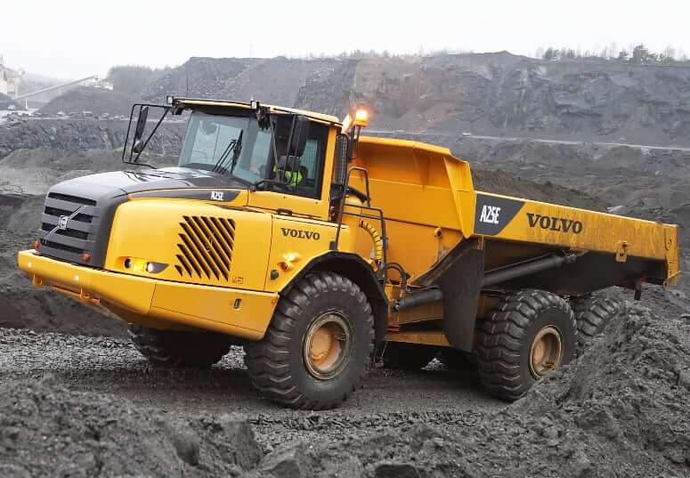 Volvo A25E Articulated Dump Truck Specs