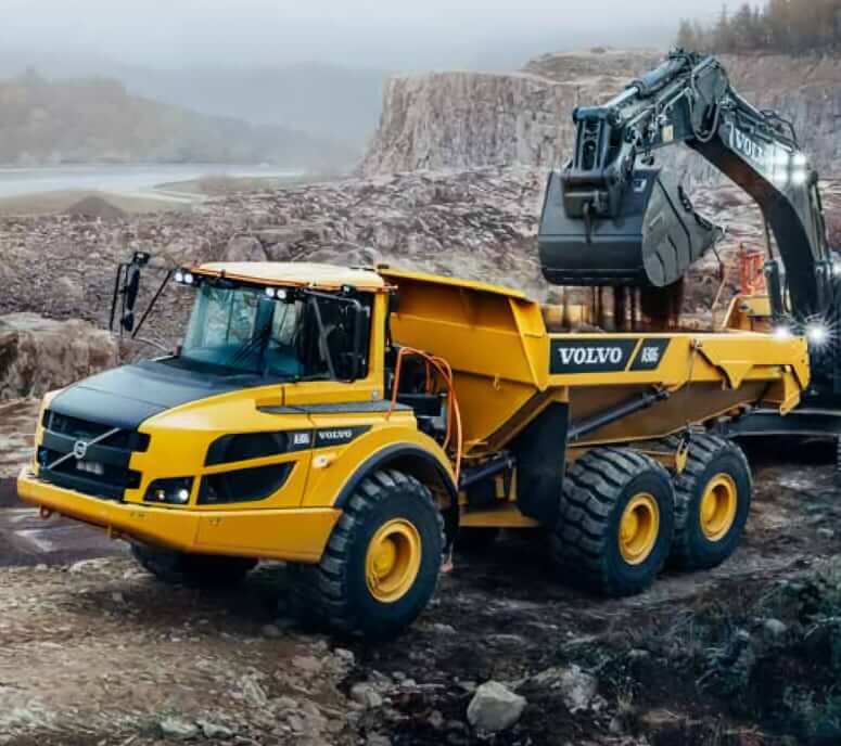 Volvo A30G Articulated Dump Truck Payload Capacity