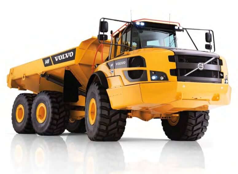 Volvo A40F Articulated Dump Truck Specs