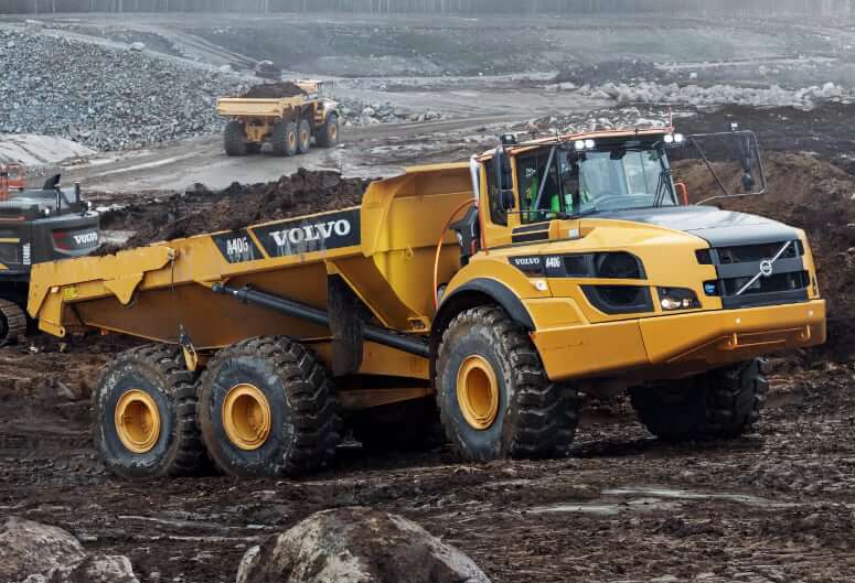 Volvo A40G Articulated Dump Truck Transmission Specs