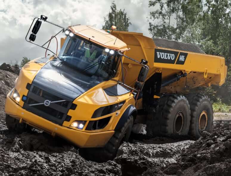 Volvo A40G Articulated Dump Truck Weight