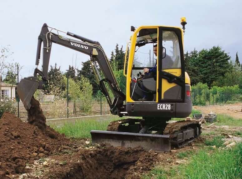 Volvo ECR28 Mini Excavator Specs