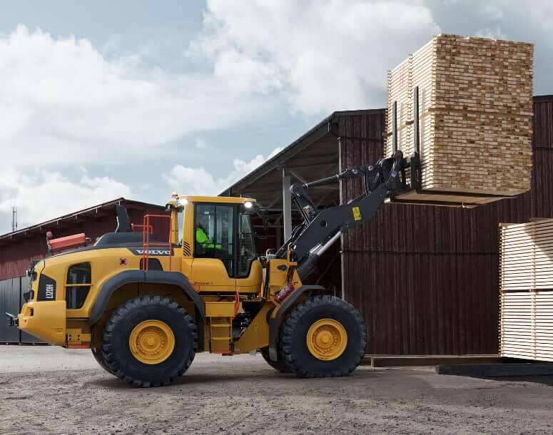Volvo L120H Wheel Loader Operated Capacity