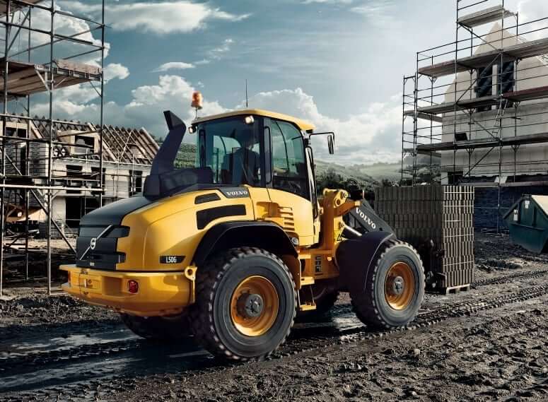 Volvo L50G Wheel Loader Dimensions