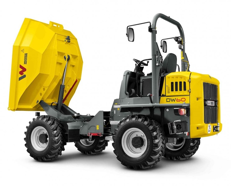 Wacker Neuson DW60 Site Dumper with ROPS