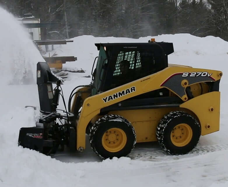 Yanmar S270V-1 with Souffleur SB52 Snowblower Attachment