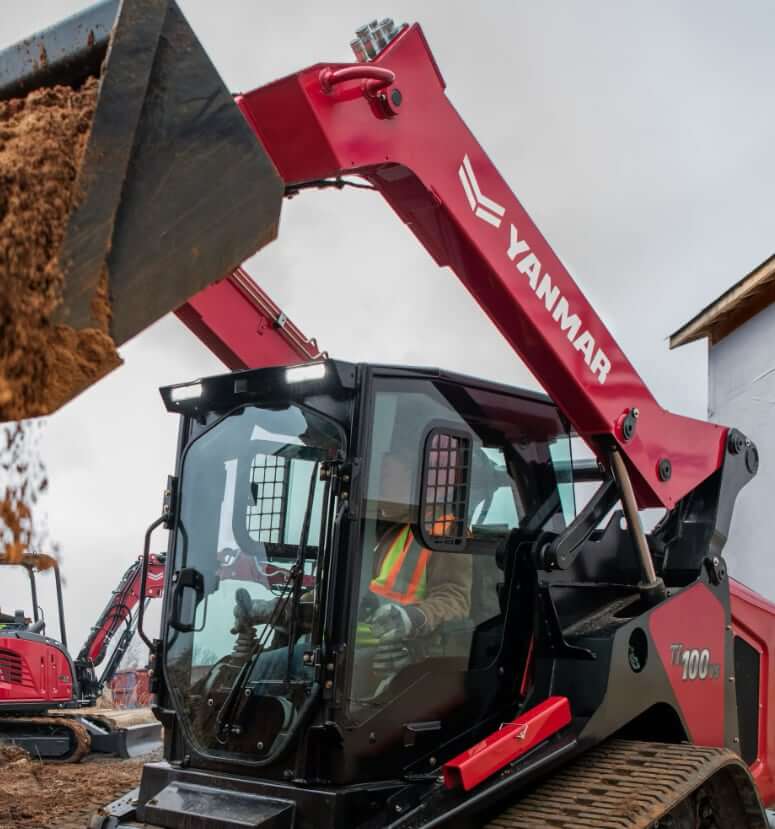 Yanmar TL100VS Compact Track Loader Hydraulic Specs